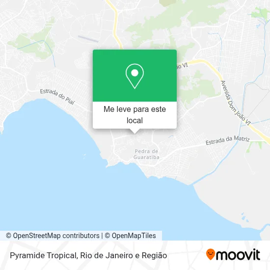 Pyramide Tropical mapa