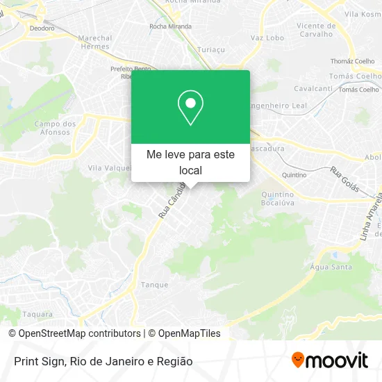 Print Sign mapa