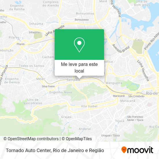Tornado Auto Center mapa
