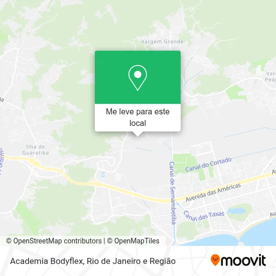 Academia Bodyflex mapa