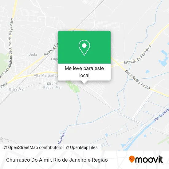 Churrasco Do Almir mapa