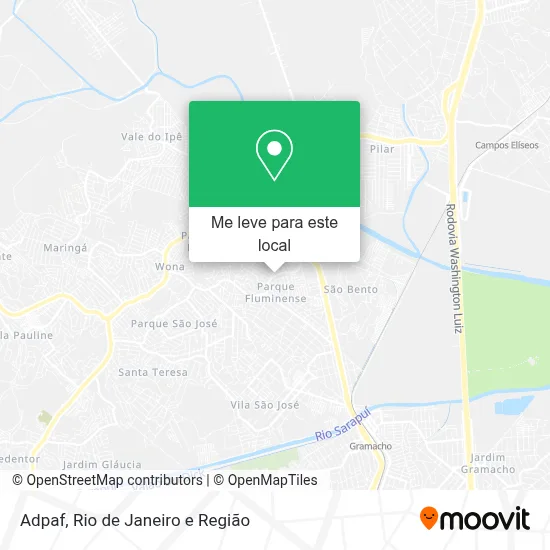 Adpaf mapa