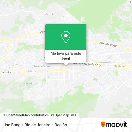 Ise Bangu mapa