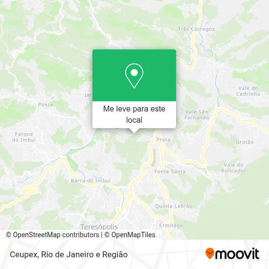 Ceupex mapa