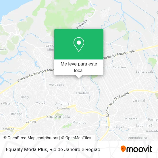 Equality Moda Plus mapa