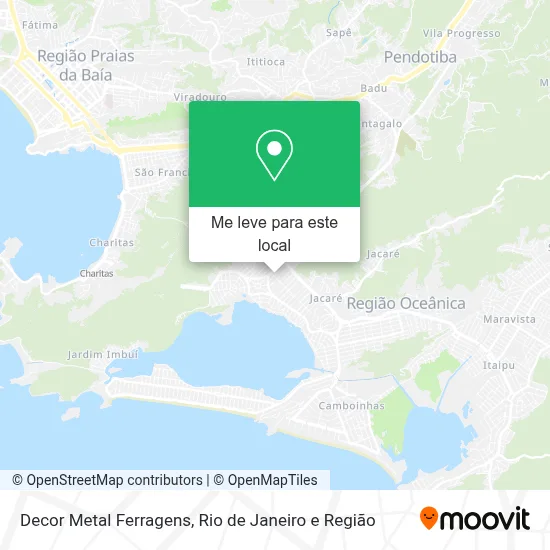 Decor Metal Ferragens mapa