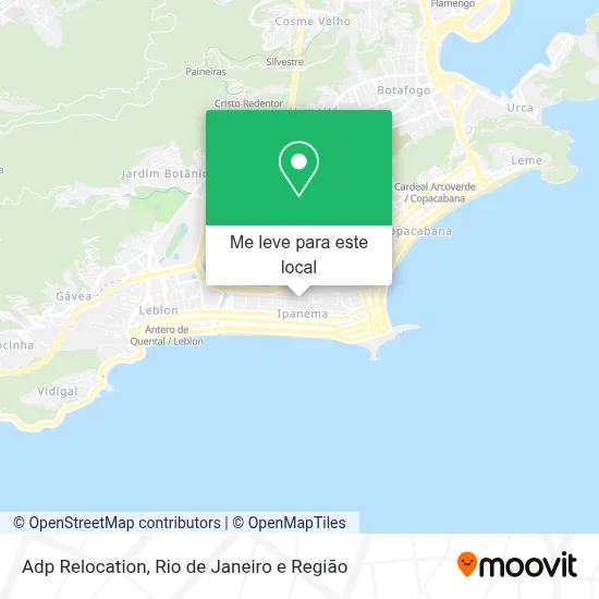 Adp Relocation mapa