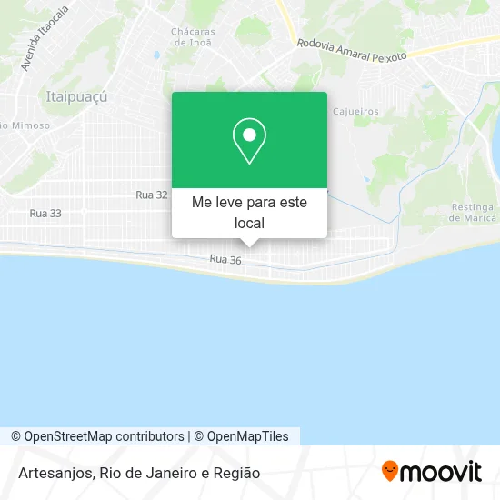 Artesanjos mapa