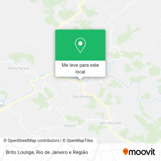 Brito Lounge mapa