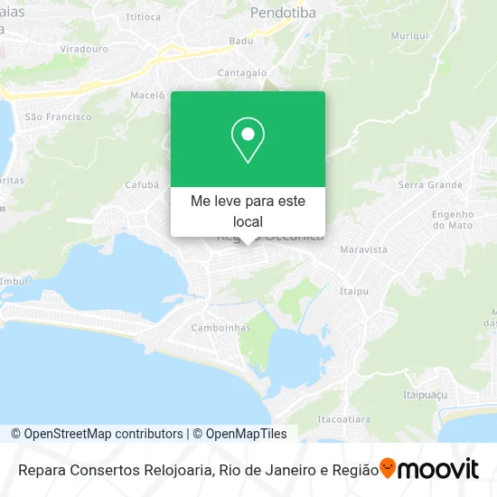 Repara Consertos Relojoaria mapa