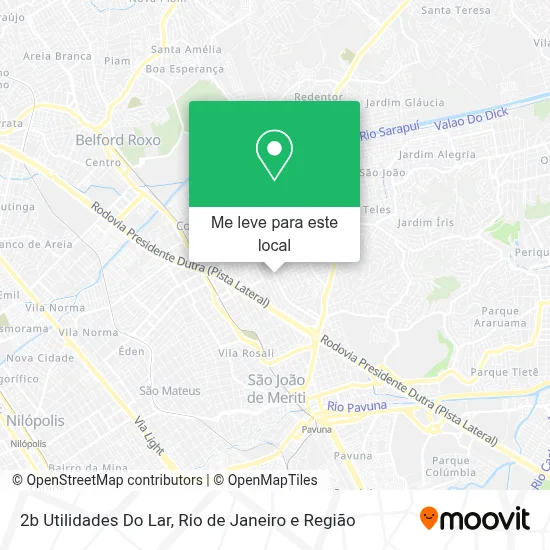 2b Utilidades Do Lar mapa