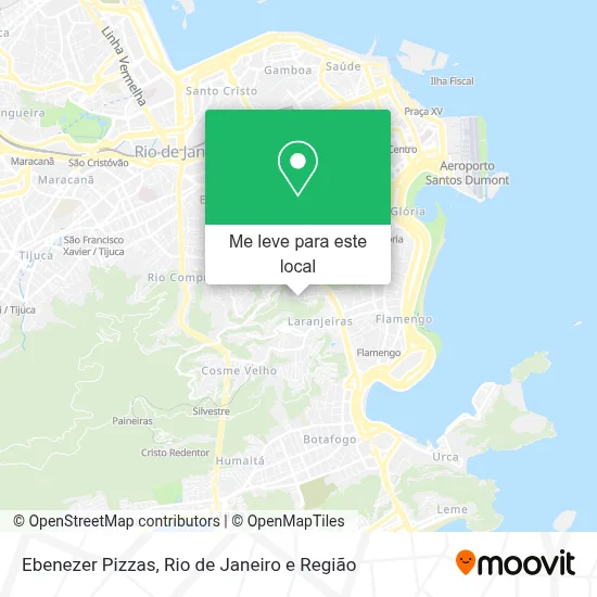 Ebenezer Pizzas mapa