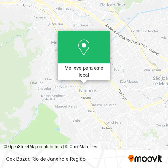 Gex Bazar mapa