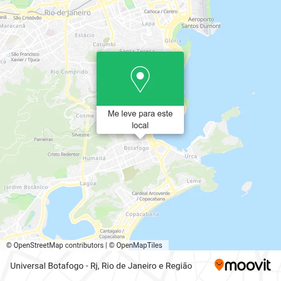 Universal Botafogo - Rj mapa