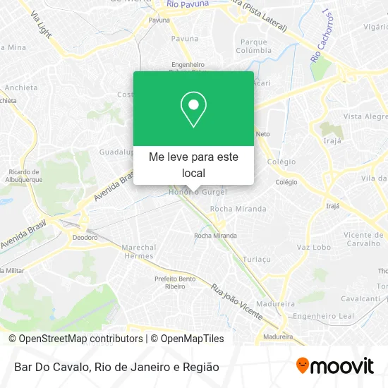 Bar Do Cavalo mapa