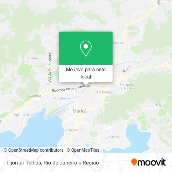 Tijomar Telhas mapa
