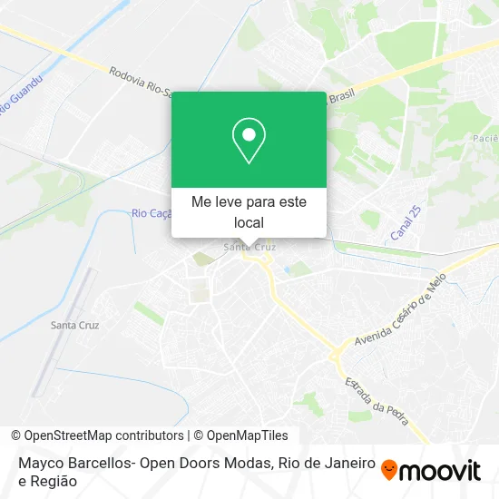 Mayco Barcellos- Open Doors Modas mapa