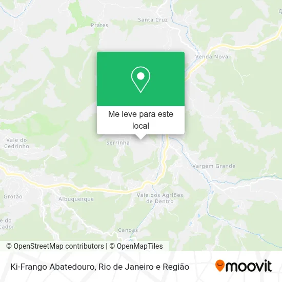 Ki-Frango Abatedouro mapa