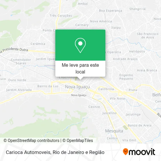 Carioca Automoveis mapa