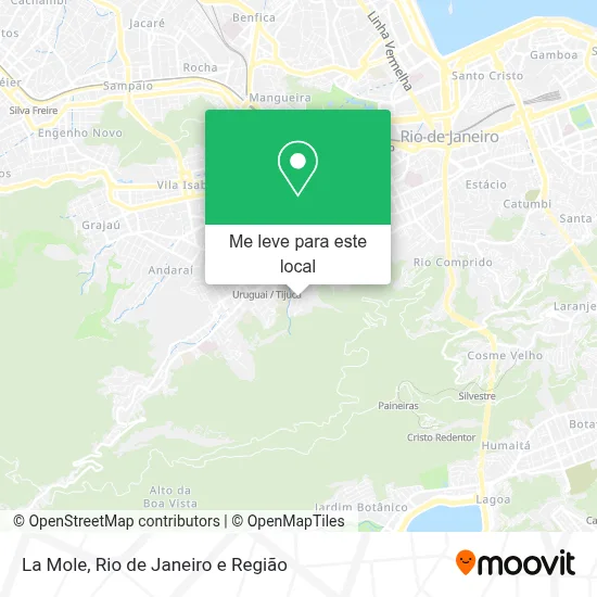 La Mole mapa