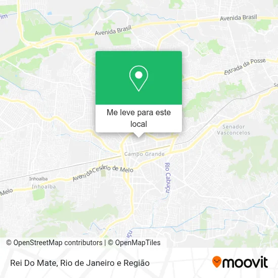 Rei Do Mate mapa