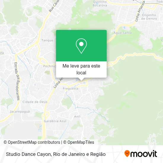 Studio Dance Cayon mapa