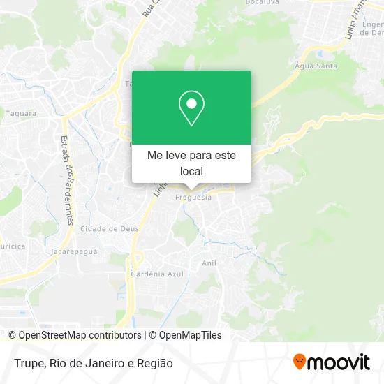 Trupe mapa