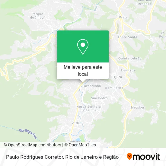 Paulo Rodrigues Corretor mapa