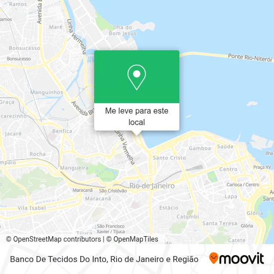 Banco De Tecidos Do Into mapa