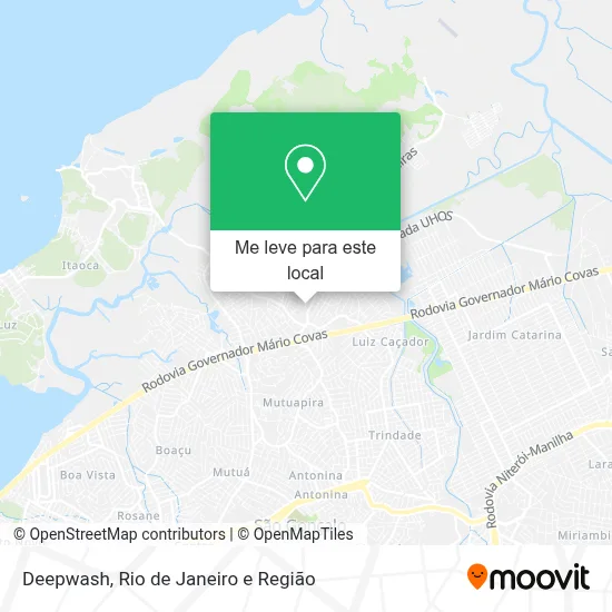 Deepwash mapa