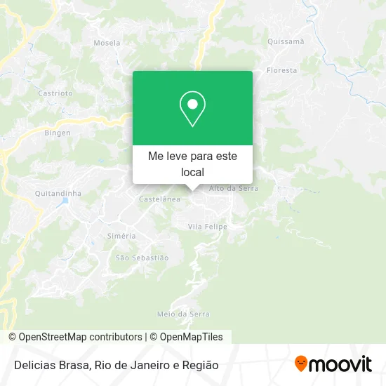 Delicias Brasa mapa