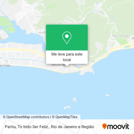 Partiu, To Indo Ser Feliz. mapa
