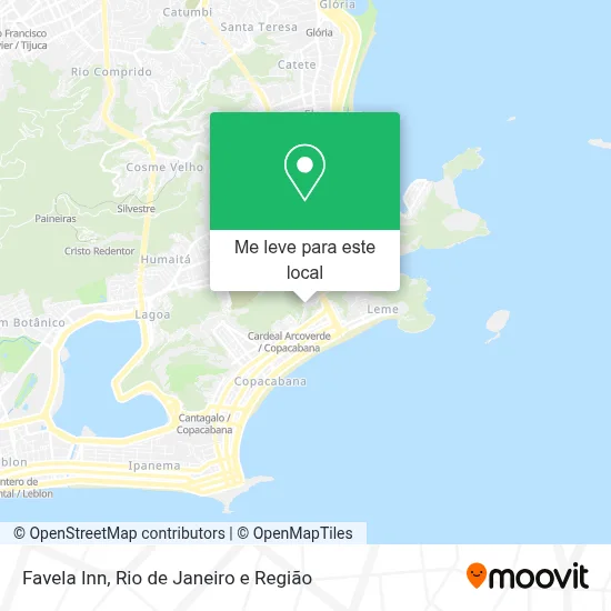 Favela Inn mapa