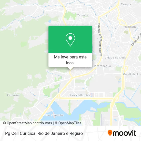 Pg Cell Curicica mapa