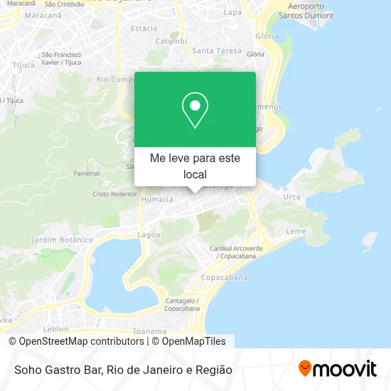 Soho Gastro Bar mapa