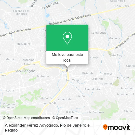 Alexsander Ferraz Advogado mapa