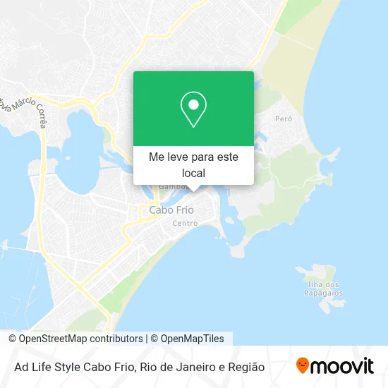 Ad Life Style Cabo Frio mapa