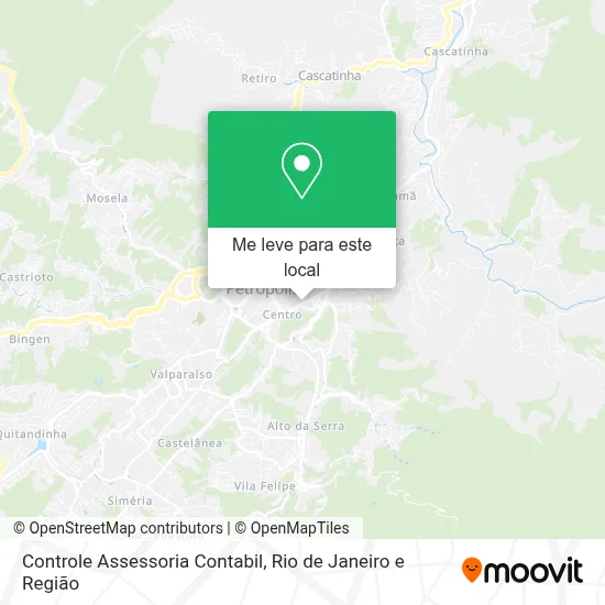 Controle Assessoria Contabil mapa
