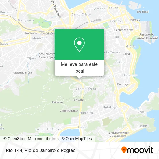 Rio 144 mapa