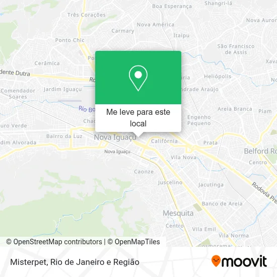 Misterpet mapa