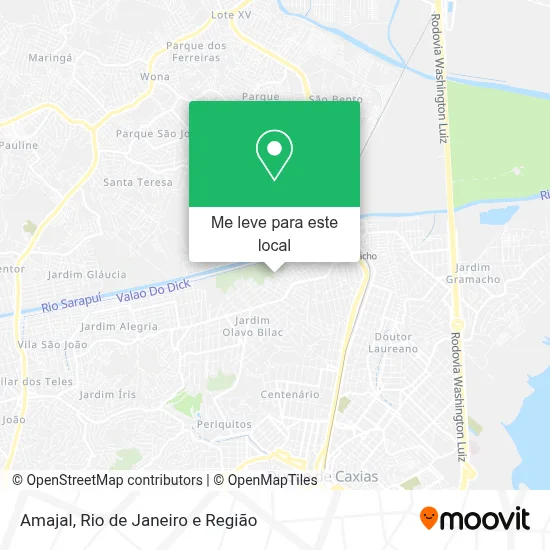 Amajal mapa