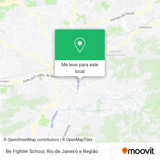 Be Fighter School mapa