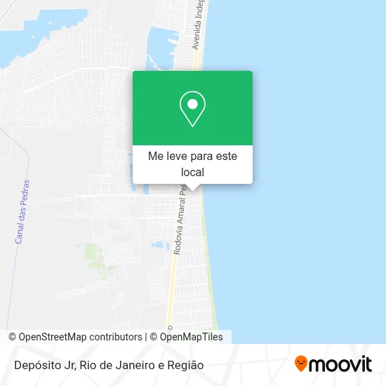 Depósito Jr mapa