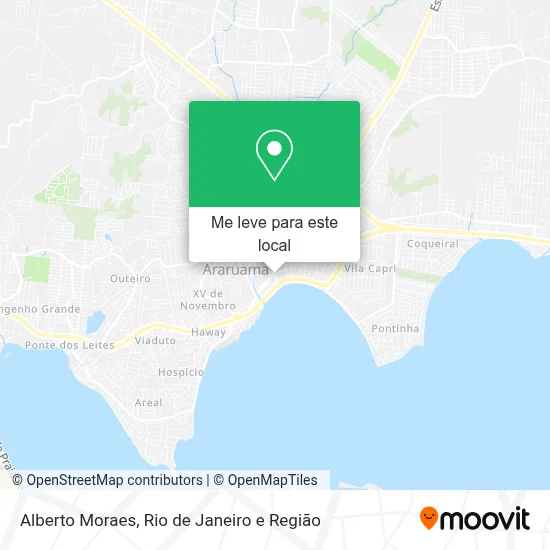 Alberto Moraes mapa