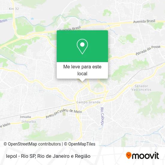 Iepol - Rio SP mapa
