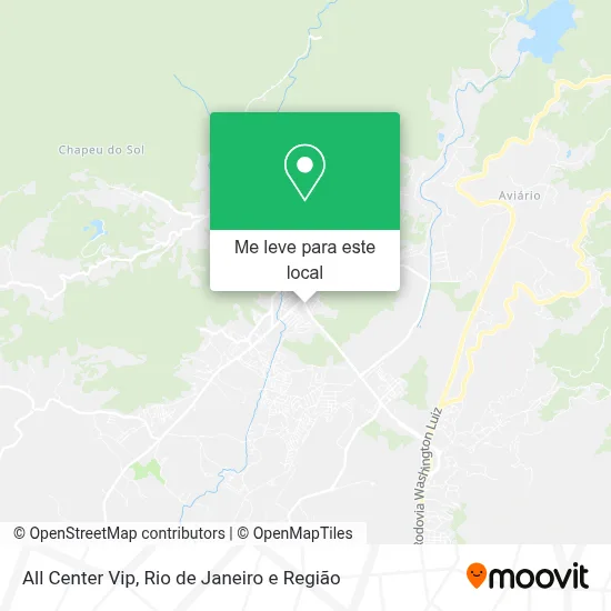 All Center Vip mapa
