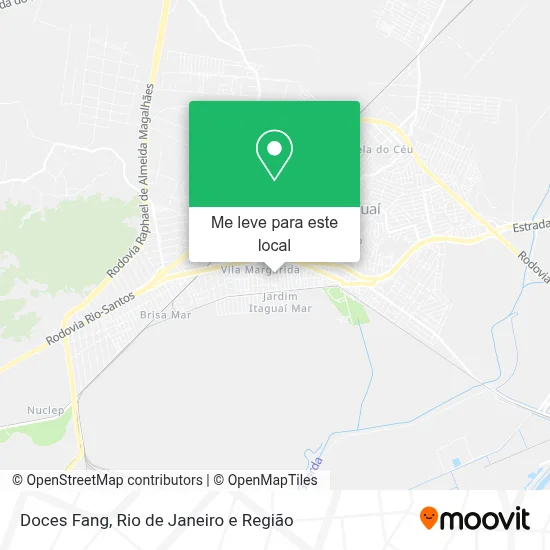 Doces Fang mapa