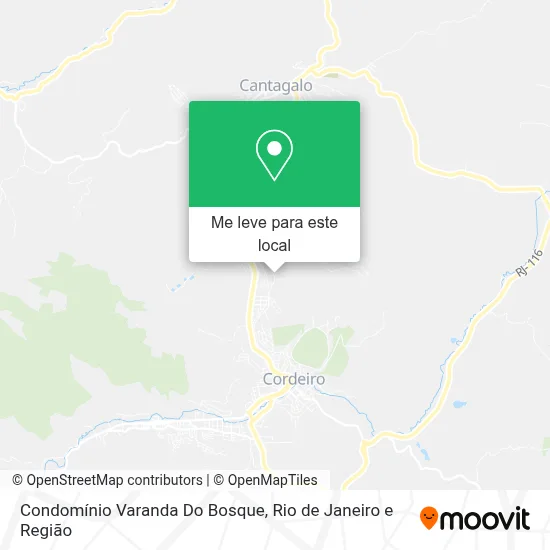 Condomínio Varanda Do Bosque mapa