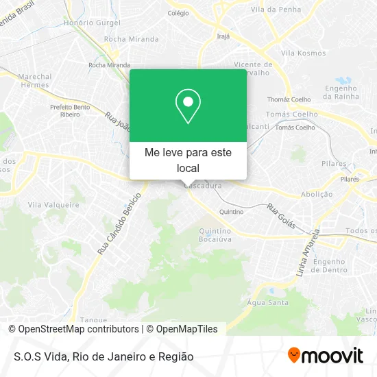 S.O.S Vida mapa