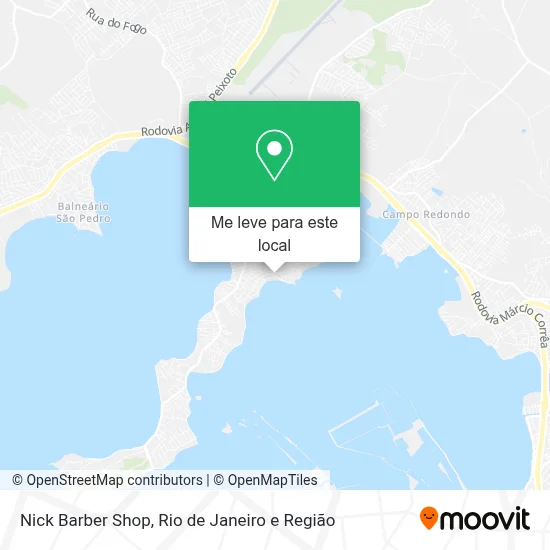 Nick Barber Shop mapa